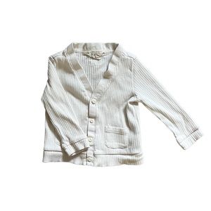 Baby Gap organic ribbed Grandpa sweater 6-12 months